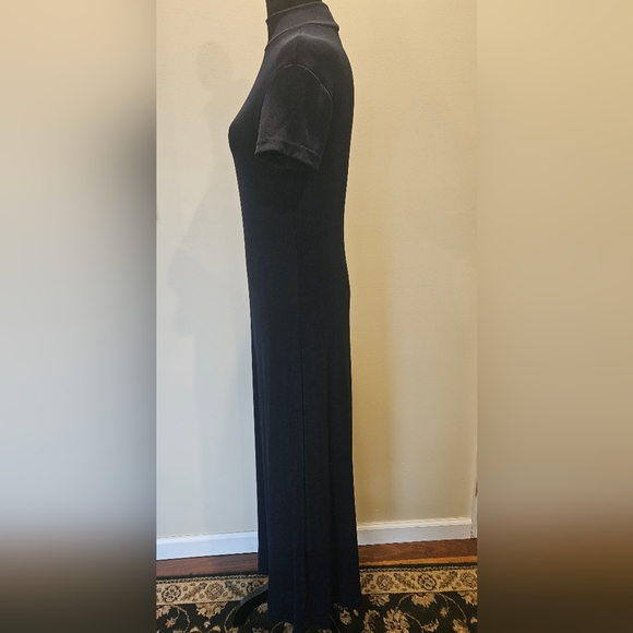 MODA Int'l Navy Blue Jersey Dress - Picture 6 of 6